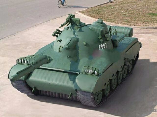 淮上军用充气坦克车
